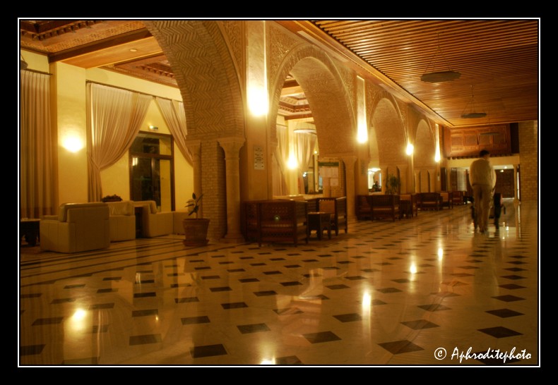 204 Kairouan, l interieur grandiose de notre hotel La kasbah